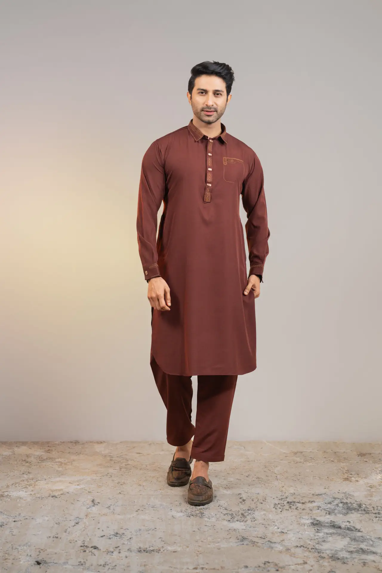 1.4 Premium Kabli set for Men's. (Chocolate)