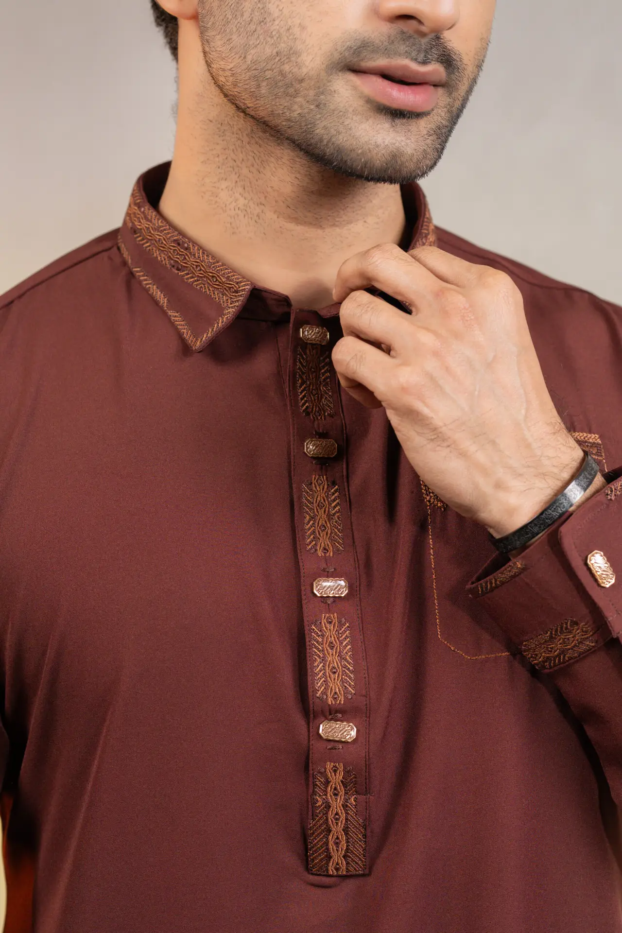 1.4 Premium Kabli set for Men's. (Chocolate)