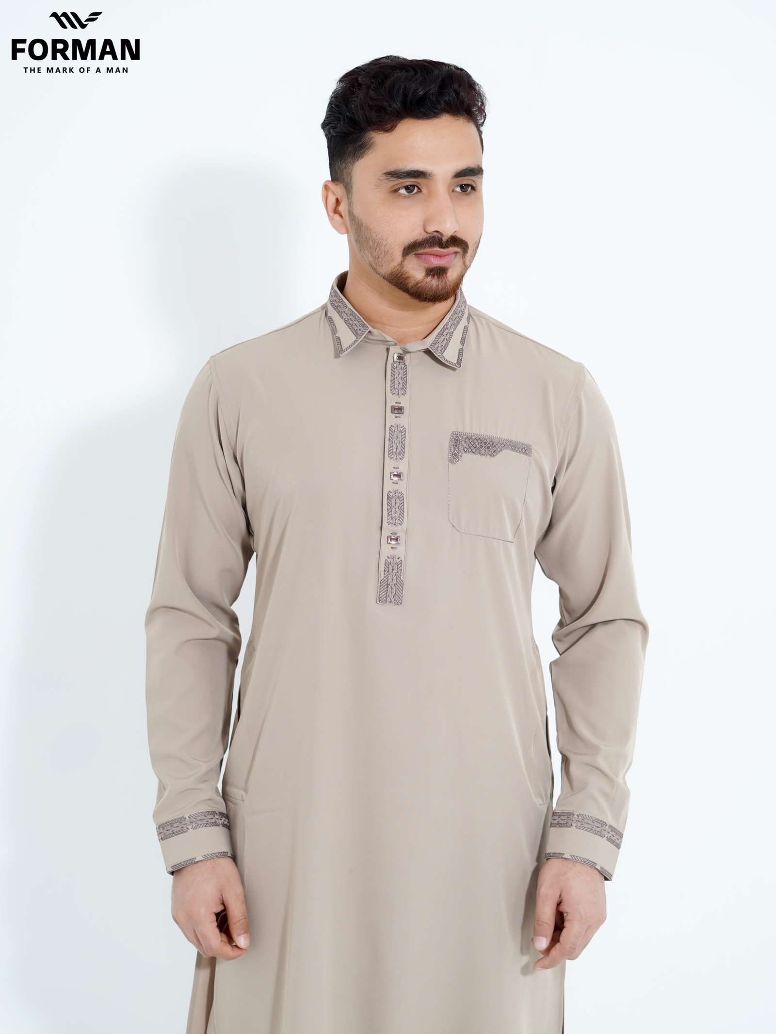 1.6 (Light Biscuit) Premium Kabli set for Men's.