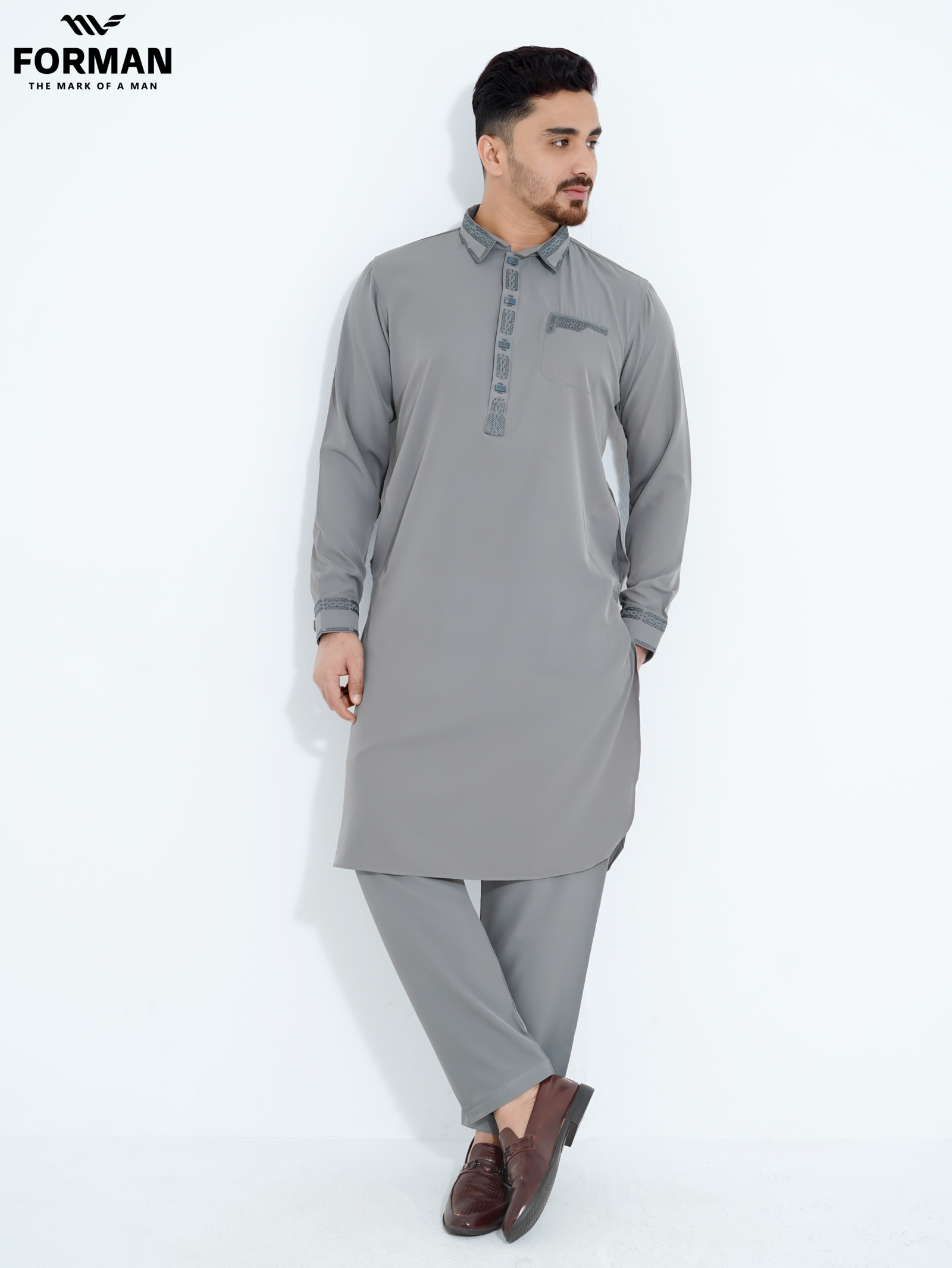 1.5 (Ash) Premium Kabli set for Men's.