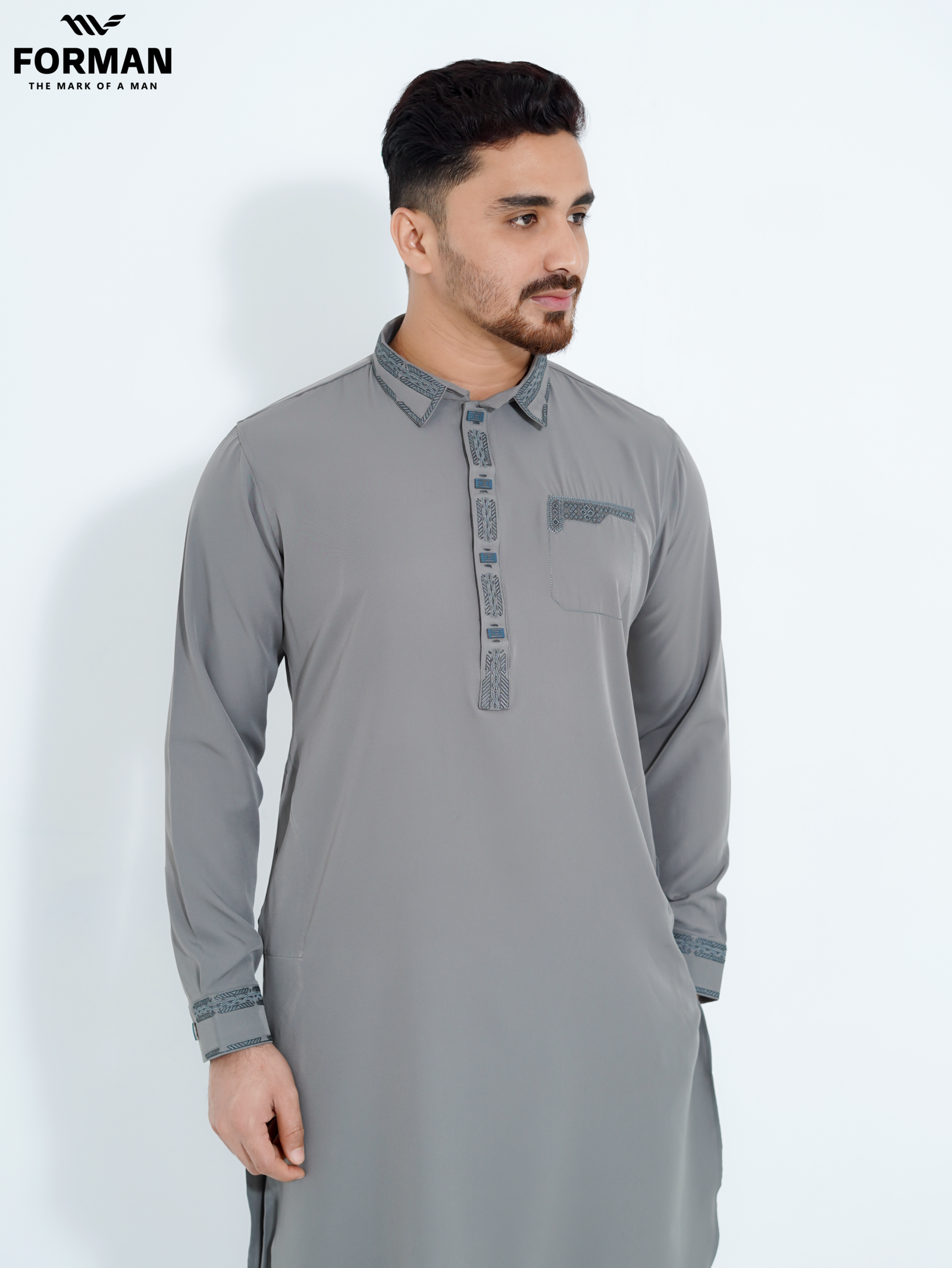 1.5 (Ash) Premium Kabli set for Men's.