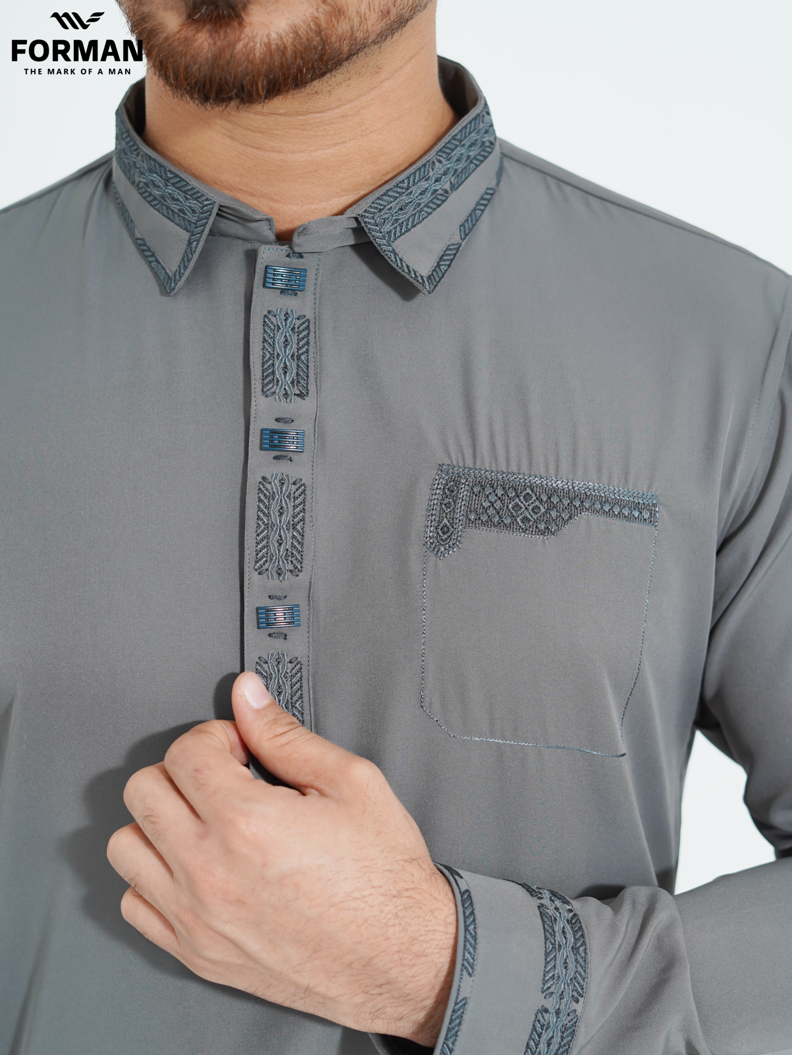 1.5 (Ash) Premium Kabli set for Men's.