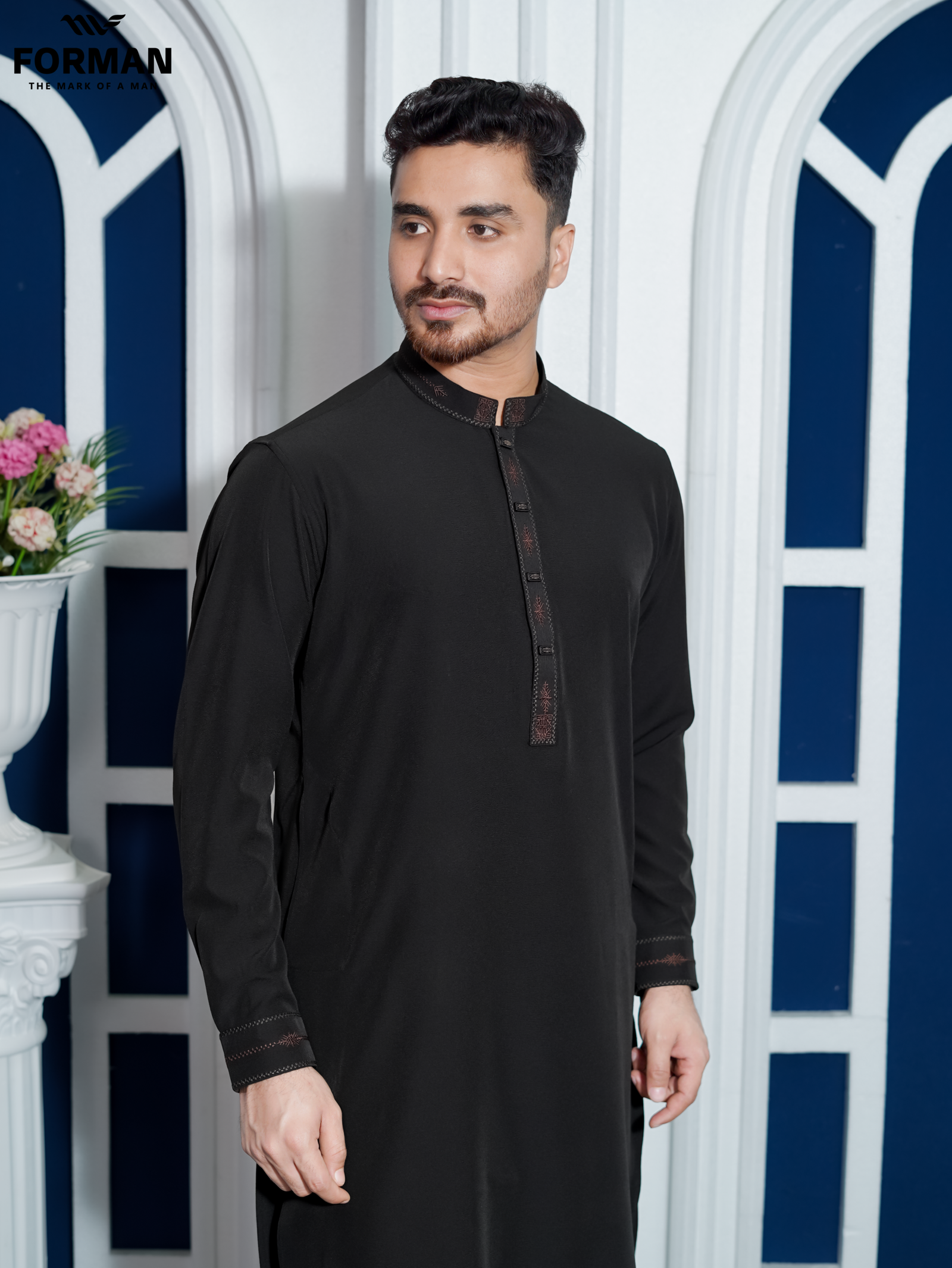 2.2 (Black_ZAF) Premium Kabli set for Men's.