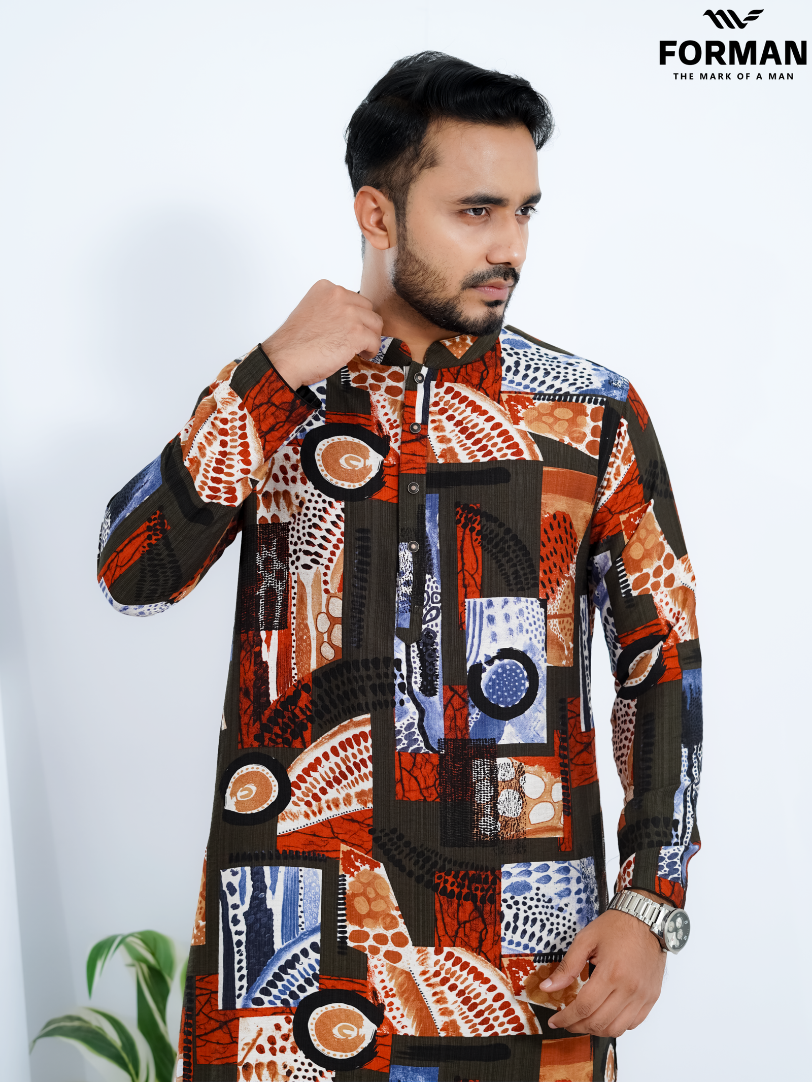 Exclusive Cotton Printed Panjabi (PPM-26)