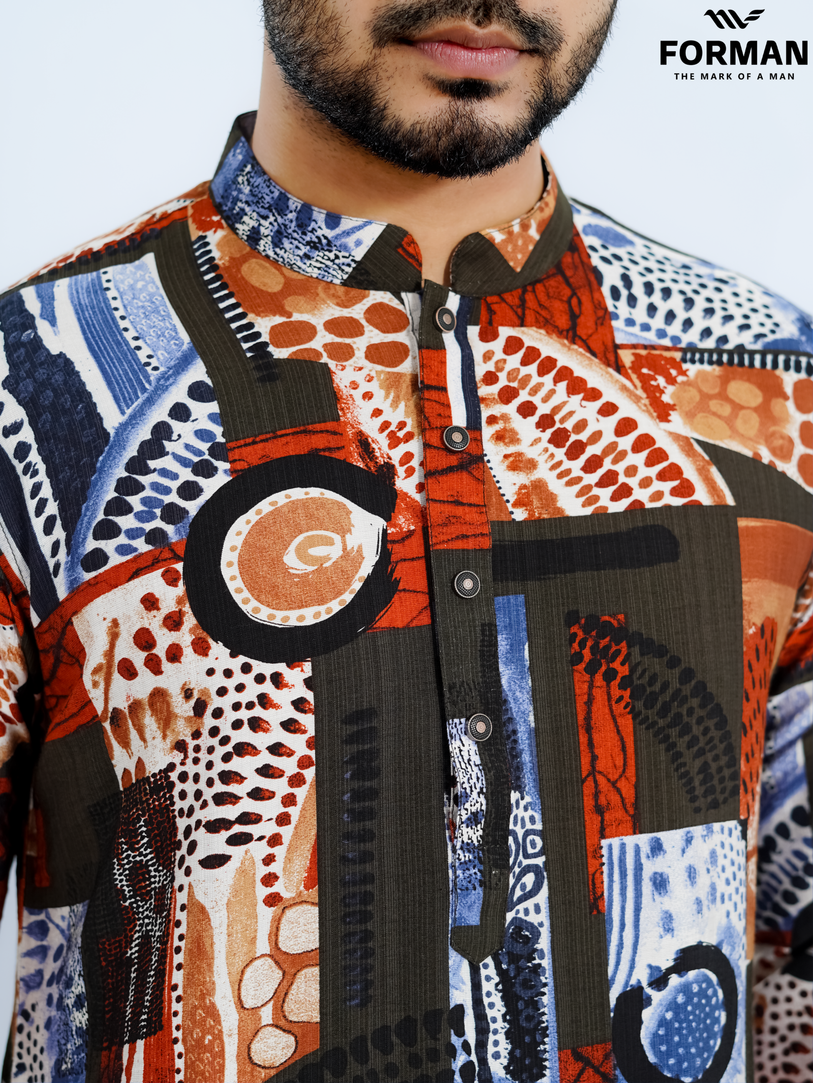 Exclusive Cotton Printed Panjabi (PPM-26)